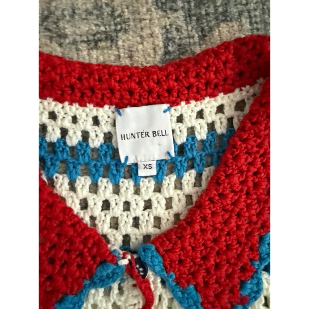 Hunter Bell Kate Top Cardigan Sweater Size XS Excellent Condition Worn Once - Picture 4 of 7